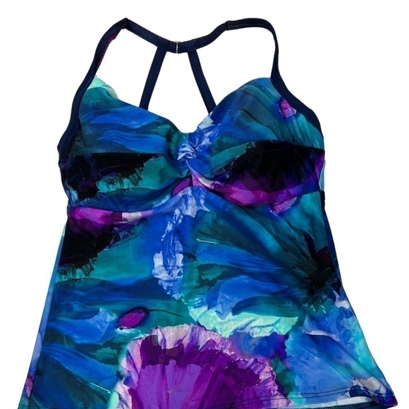 Title Nine Tankini Top Bathing Swim Suit 32 DD - Picture 5 of 7